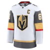 Miehille NHL Vegas Golden Knights Pelipaita Fanatics Premium Mark Stone 2024-25 vieras Valkoinen